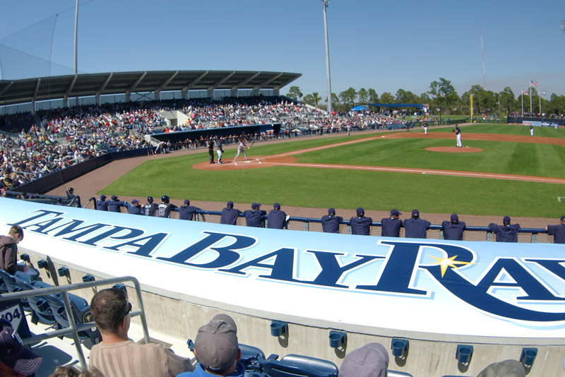 Tampa Bay Rays Spring Training Seating Chart