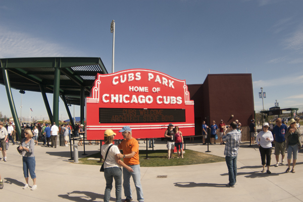 Brand-new Cubs Park offers touches of Wrigley in sun-soaked spring