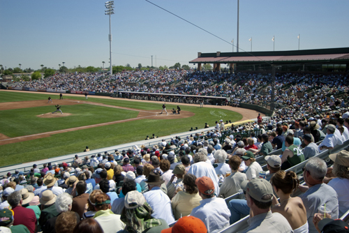Seating Chart Scottsdale Stadium Baseball