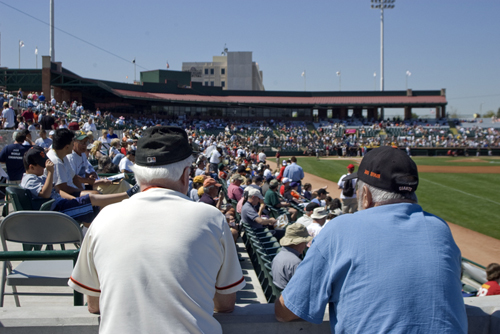 Giants Spring Training at Scottsdale Stadium