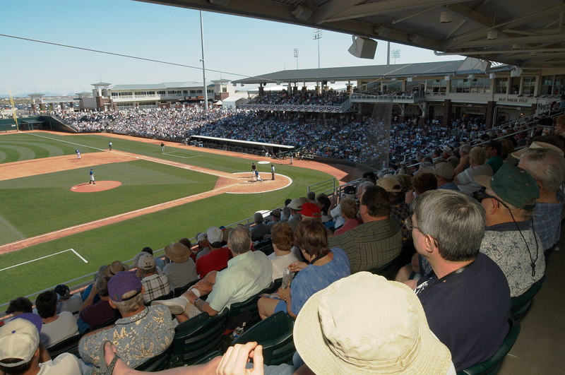 Peoria Sports Complex Spring Training Seating Chart