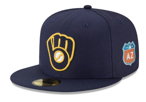 milwaukee brewers spring training hat