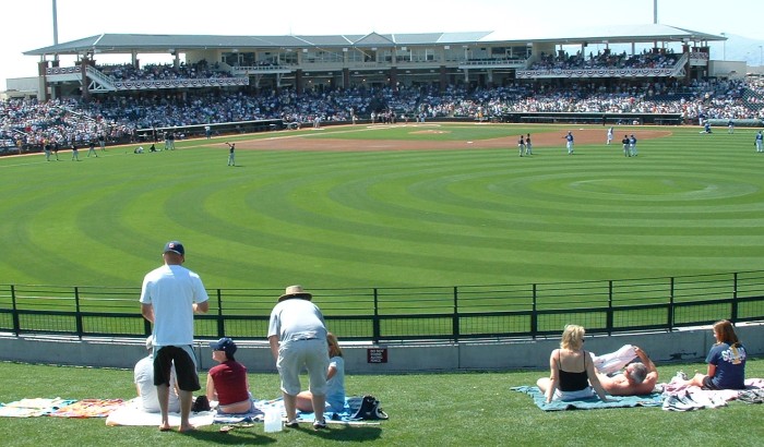 map royals spring training stadium