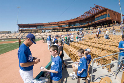 Dodgers at Camelback Range