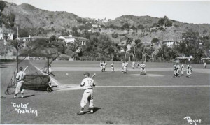 Chicago Cubs training at Catalina Island