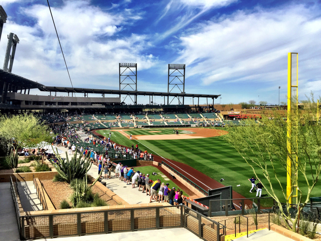 Best of the Ballparks, Cactus League Salt River Fields Spring