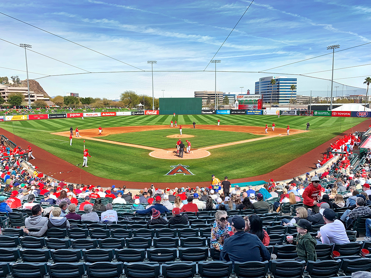 Tempe Diable Stadum - Los Angeles Angels Spring Training 2019