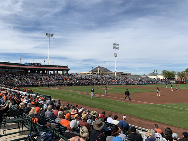 San Francisco Giants Spring Training Seating Chart